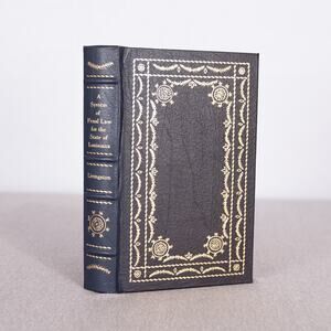 A System of Penal Law for the State of Louisiana Legal Classics Library Leather